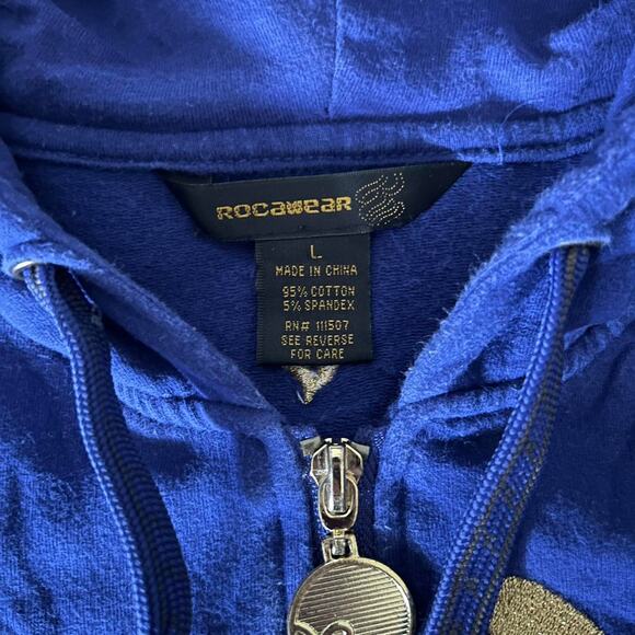 Y2k rocawear full zip hoodie - Picture 5 of 5